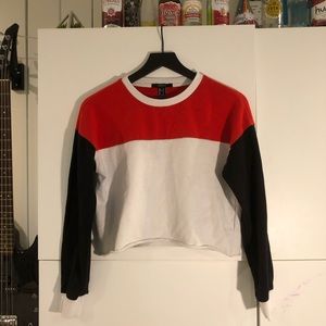 Forever 21 cropped long sleeve